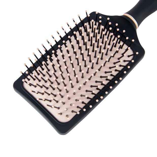 Styling Paddle Brush, Black and Pink - OXX Haircare