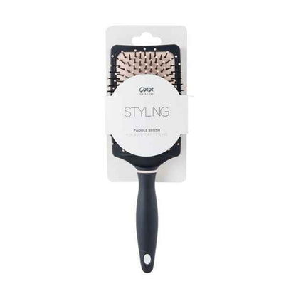Styling Paddle Brush, Black and Pink - OXX Haircare