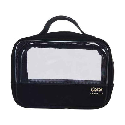 2 Piece Makeup Bag, Black - OXX Cosmetics