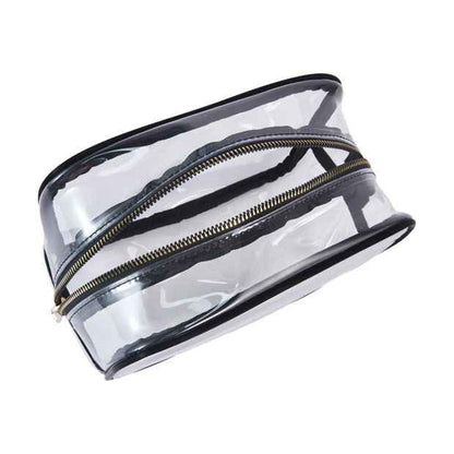 2 Piece Makeup Bag, Black - OXX Cosmetics
