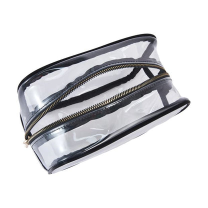 2 Piece Makeup Bag, Black - OXX Cosmetics