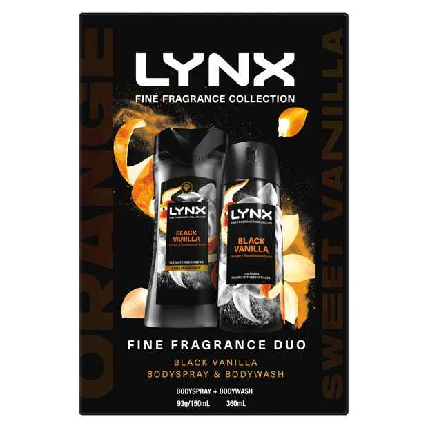 LYNX Fine Fragrance Duo Collection - Black Vanilla