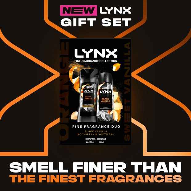 LYNX Fine Fragrance Duo Collection - Black Vanilla