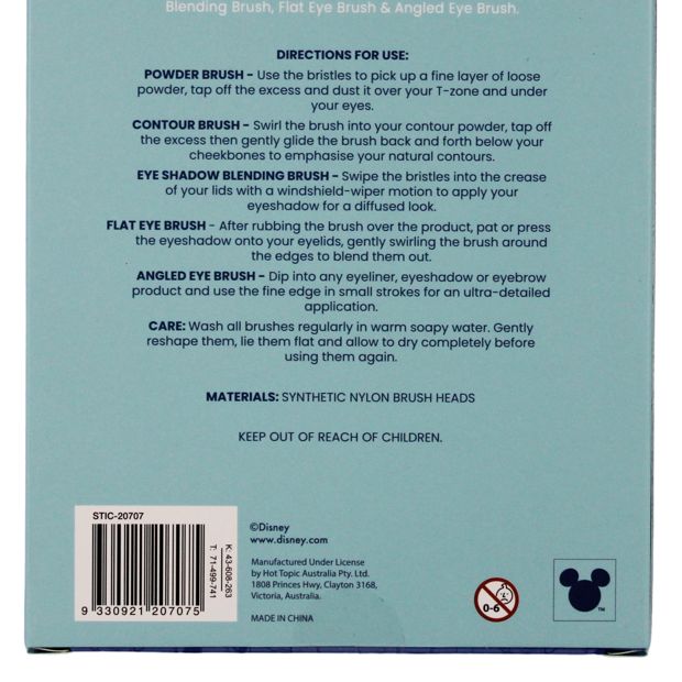 5 Piece Disney Stitch Makeup Brush Set