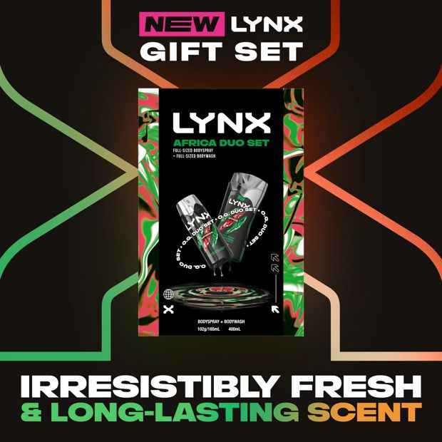 LYNX Africa Duo Gift Set