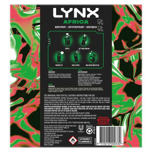 LYNX Africa Trio Set