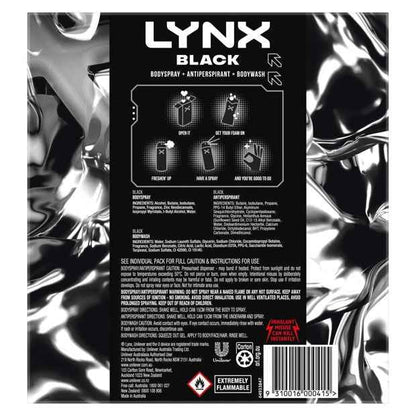 LYNX Black Trio Set
