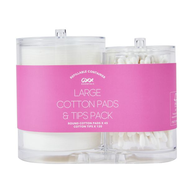 Large Cotton Pads and Tips Pack - OXX Essentials