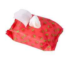 40 Pack Biodegradable Facial Wipes, Strawberry - OXX Skincare