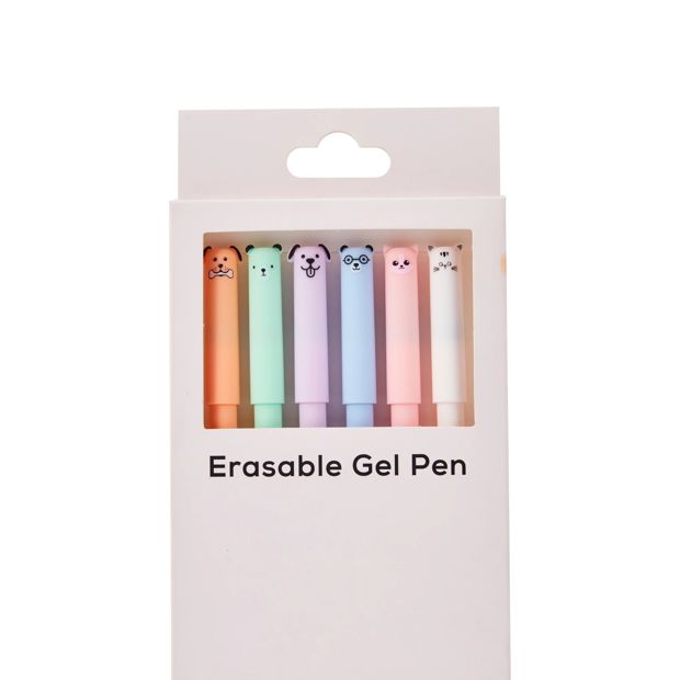 Anko 6 Pack Erasable Gel Pens