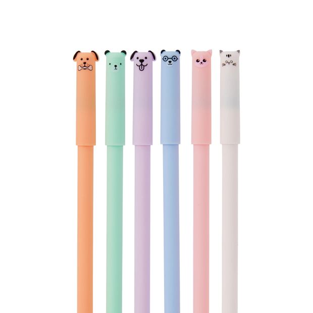 Anko 6 Pack Erasable Gel Pens