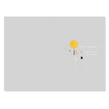 Connections from Hallmark 40th Birthday Card - Bear