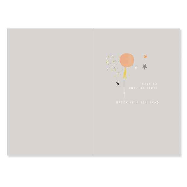 Connections from Hallmark 60th Birthday Card - 60 And So Much To Celebrate!