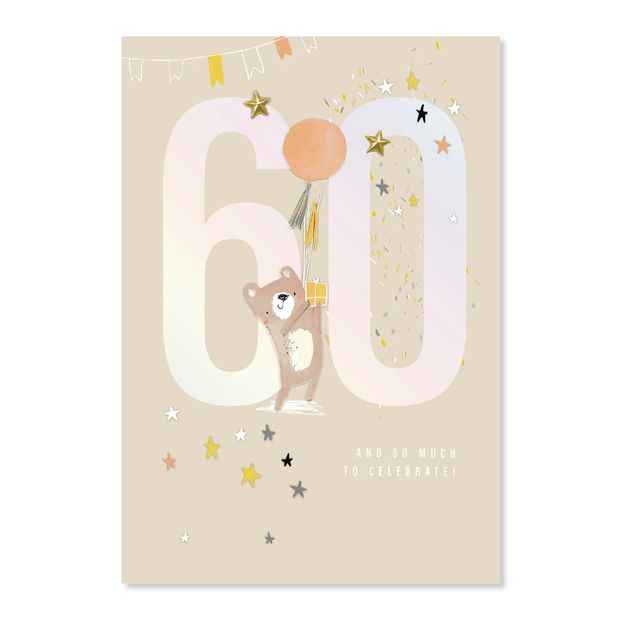 Connections from Hallmark 60th Birthday Card - 60 And So Much To Celebrate!