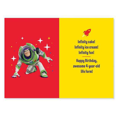 Connections from Hallmark 4th Birthday Card - Toy Story