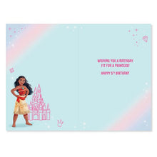 Connections from Hallmark 5th Birthday Card - Disney Princess