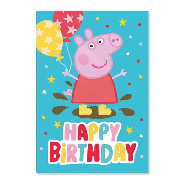 Connections from Hallmark Birthday Card - Peppa Pig