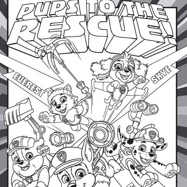 PAW Patrol Mega Colouring and Activity Book