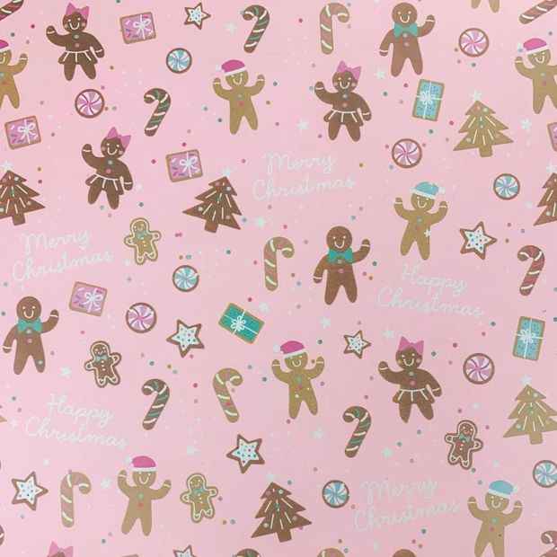 Wishing Tree Christmas Roll Wrap - Assorted