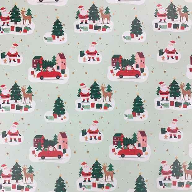 Wishing Tree Christmas Roll Wrap - Assorted