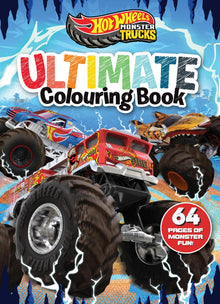Hot Wheels Monster Trucks: Ultimate Colouring Book
