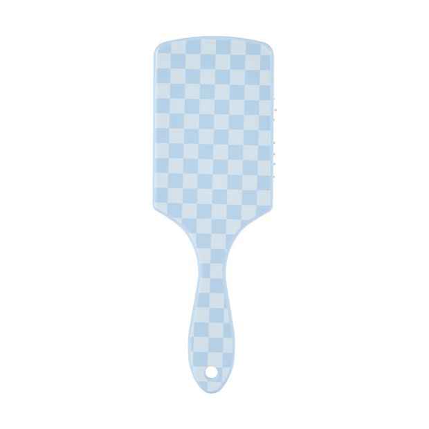 La Dolce Vita Large Paddle Brush, Blue - OXX Haircare