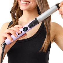 Anko 2-in-1 Straightening Curler - Purple