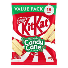 18 Pack Nestle KitKat Peppermint Candy Cane Flavour Mini Value Pack 252g