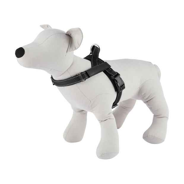 Small Black Customisable Pet Harness