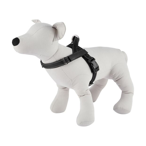 Pet Customisable Harness, Extra Large, Black - Anko