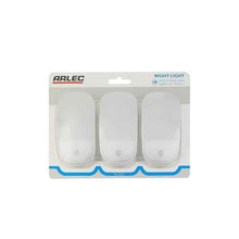 3 Pack Arlec Mini Plug In Night Light with Day Light Sensor