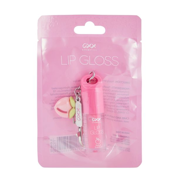 Lip Gloss, Peach Scented - OXX Cosmetics
