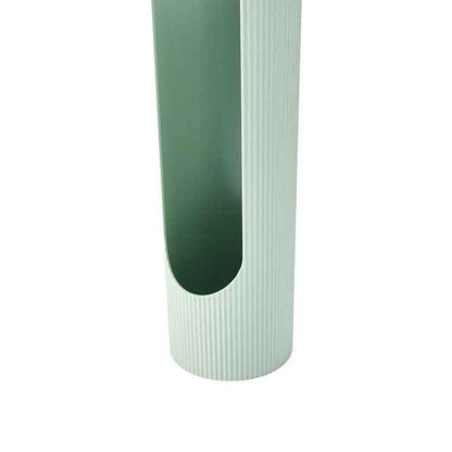Toilet Roll Holder - Linear Design, Sage Green