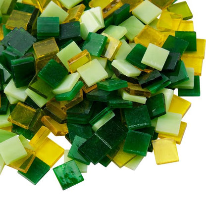 Anko Mosaic Glass Tiles - Green