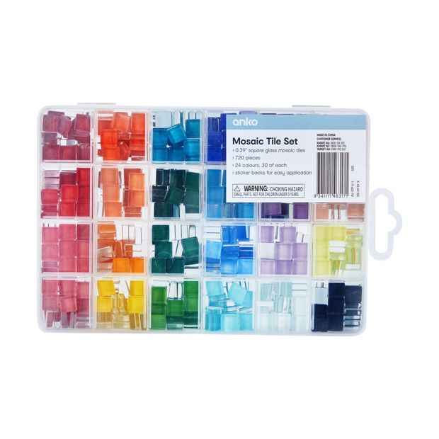 720 Piece Mosaic Tile Set - Anko