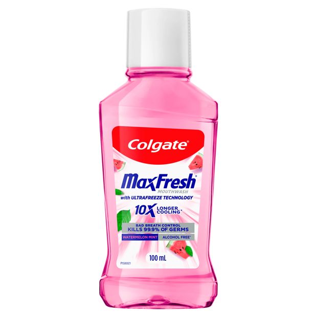 Colgate MaxFresh Watermelon Mint Mouthwash 100ml