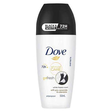 Dove Advanced Care Go Fresh Antiperspirant Deodorant Roll-On 50ml - Pro-Ceramide and Calendula, White Freesia Scent