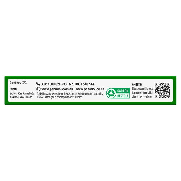 16 Pack Panadol Extra Tablets