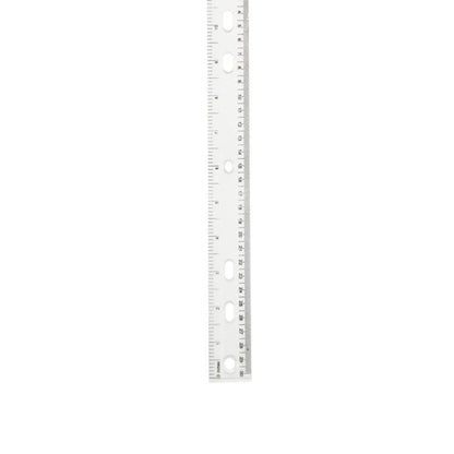 30cm Plastic Ruler - Clear Measurement Tool
