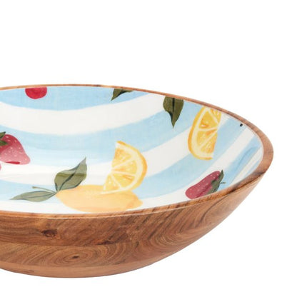 Mixed Fruits Enamel Bowl - Anko