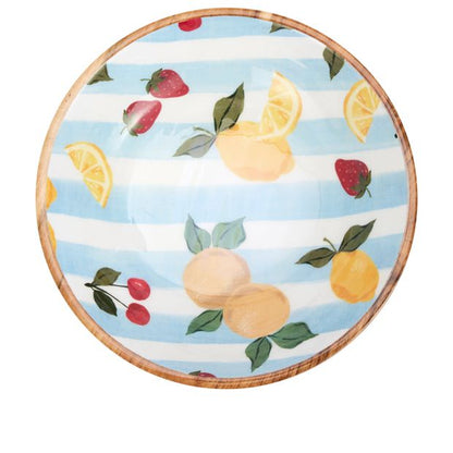 Mixed Fruits Enamel Bowl - Anko