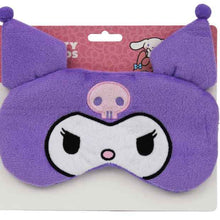 Sanrio Hello Kitty and Friends Kuromi Fluffy Eye Mask - Purple