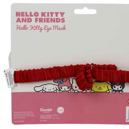 Sanrio Hello Kitty and Friends Fluffy Eye Mask - White