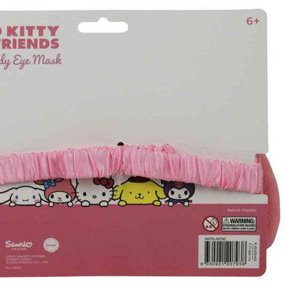 Fluffy Eye Mask for Sleep & Travel - Pink
