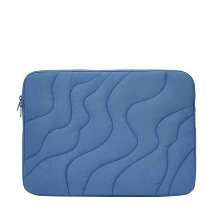 15-inch Laptop Sleeve and Tech Accessory Pouch Set - Blue