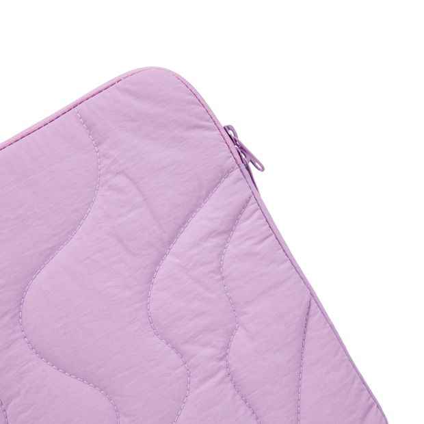 15-inch Laptop Sleeve and Tech Accessory Pouch Set - Lilac