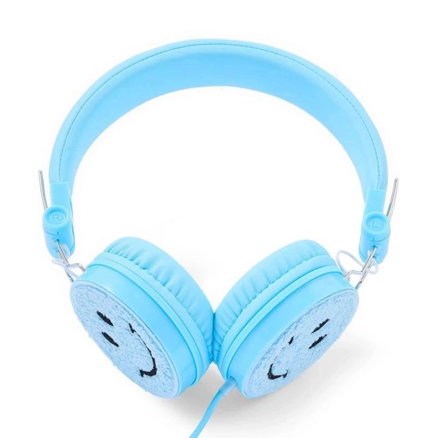 Anko Kids Patch Wired Headphones - Blue