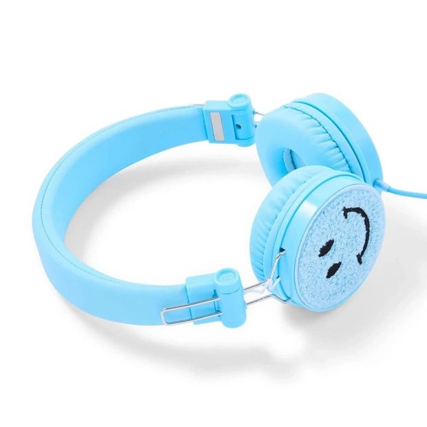 Anko Kids Patch Wired Headphones - Blue