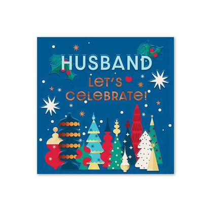 Hallmark Christmas Card for Husband: Christmas Trees