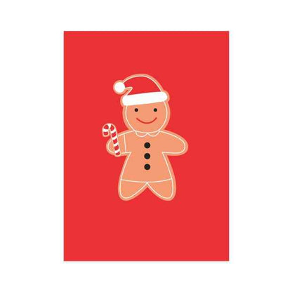 8 Pack Hallmark Boxed Charity Christmas Cards - Gingerbread Man